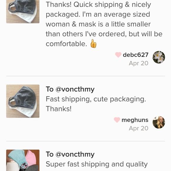 5 X Antibacterial Cotton Mask - Picture 5 of 11